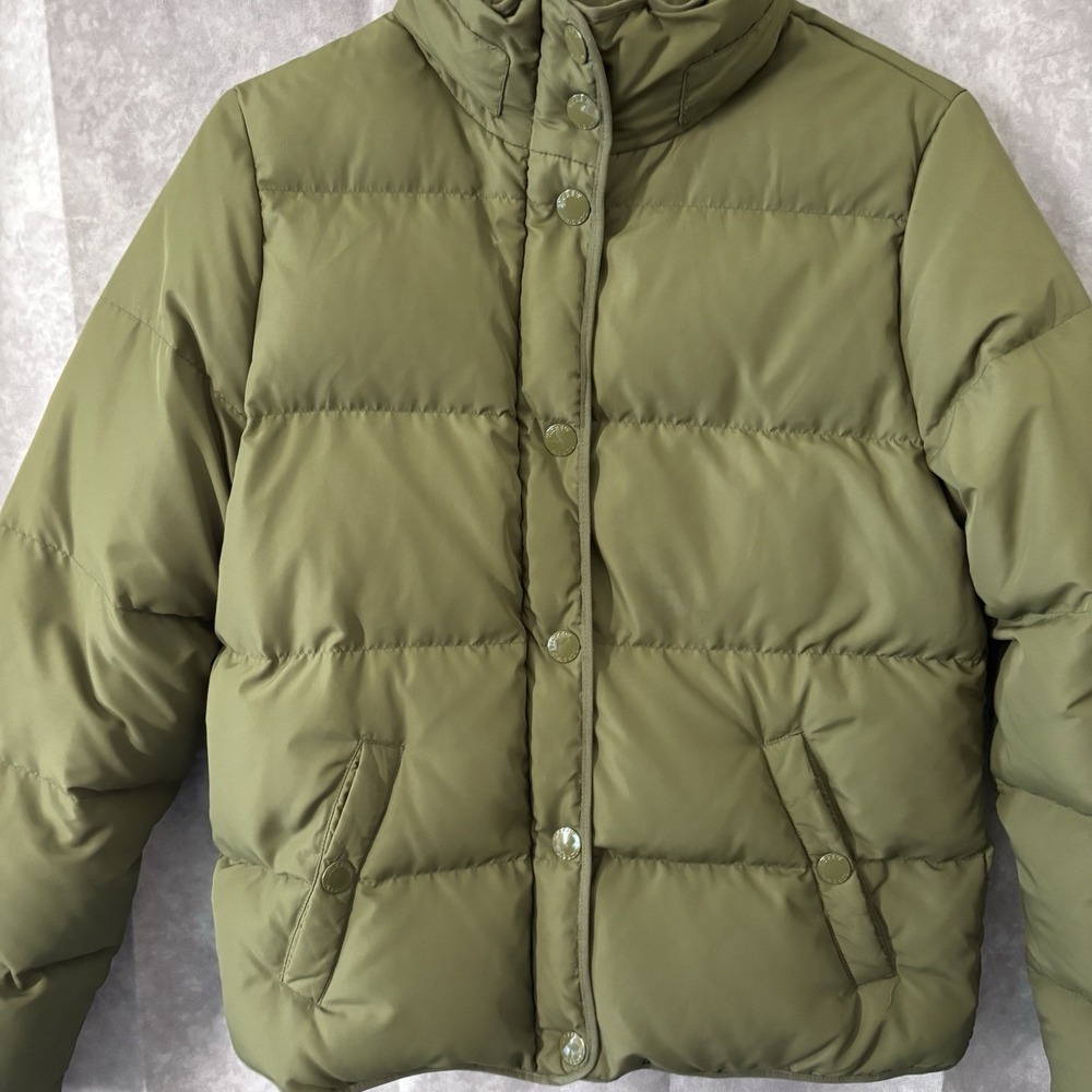J Crew 70% Down / Remainder Waterfowl Feathers Puffer Jacket Womens Small - Picture 3 of 7